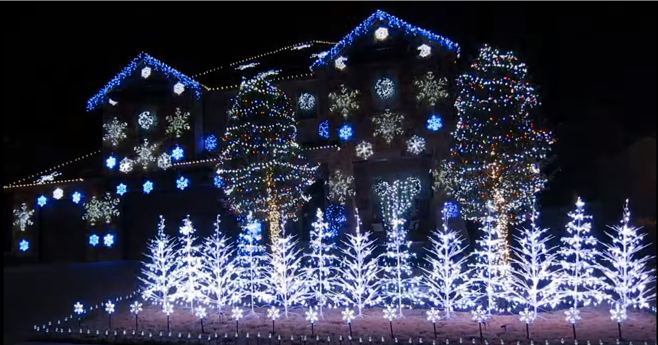 Decoration de noel maison musique