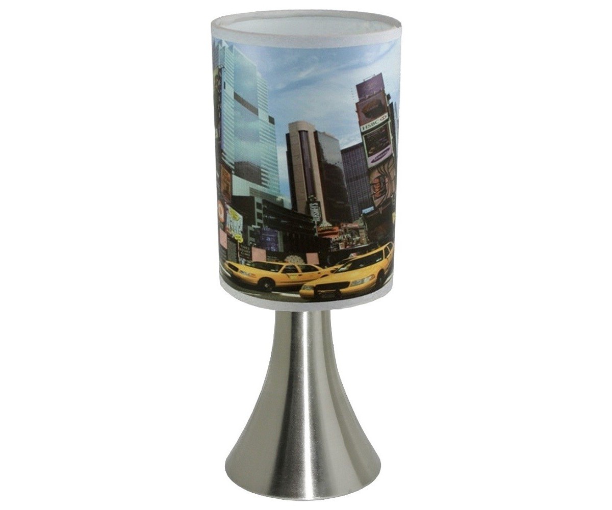 Lampe de chevet new york tactile