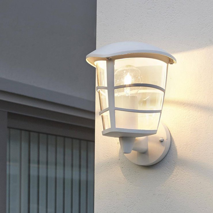 Applique murale montante blanche